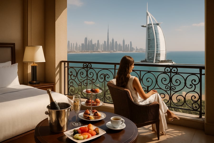 Luxury travel experience in Dubai with premium amenities Luxury travel experience in Dubai with premium amenities